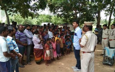 Annamayya district SP conducts raids on ID liquor dens