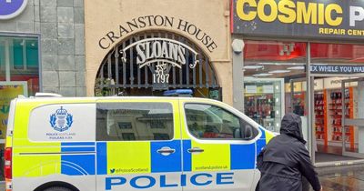 Man found dead in Glasgow city centre as cops lock down busy lane