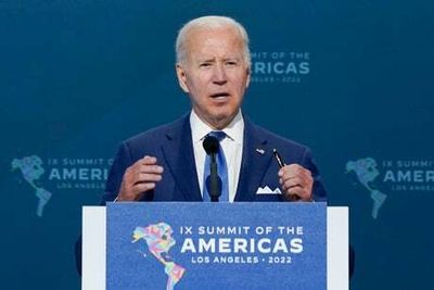 Joe Biden accuses oil industry of making ‘more money than God’ as petrol prices hit record highs