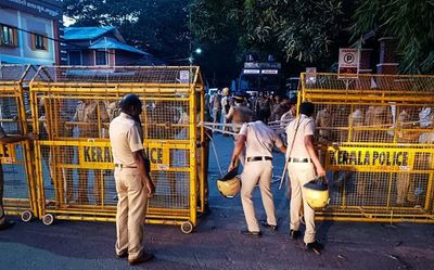 Police use water cannon to disperse Youth Congress workers