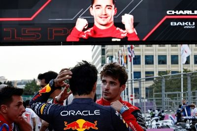 Master of poles Leclerc denies Perez in Baku qualifying