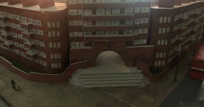 Forgotten Liverpool estate recreated in Lego-style model