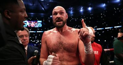 Tyson Fury reacts to claims he will fight the winner of Anthony Joshua vs Oleksandr Usyk