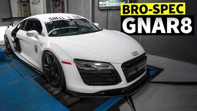 Flame Spitting Supercharged Audi R8 Is V10 Perfection