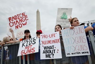 Thousands demonstrate for action on US gun violence