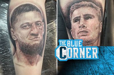 Darren Till ‘honored’ by tattoos of himself, Khamzat Chimaev on UFC fan’s leg