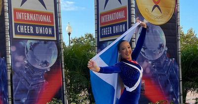 Lanarkshire teenager is full of cheer after helping national team to medal place at world championships