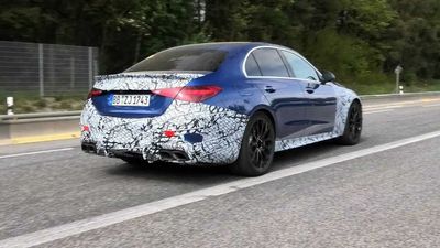 2023 AMG C63 Tests 4-Cylinder Engine At The Nürburgring