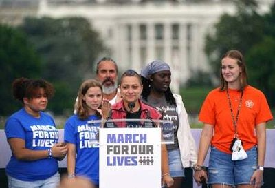 Thousands march for gun control after mass shootings in the US