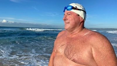 Ocean swimmer Craig Clarke sets sights on English Channel, after training in waters off Newcastle