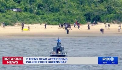 Two teens dead after rip current pulls them underwater