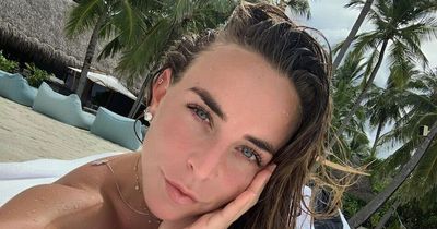 Chloe Green 'pregnant with second child' as she unveils baby bump on holiday