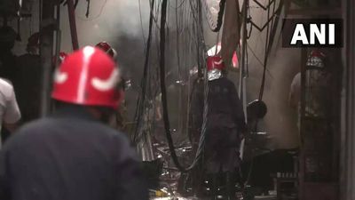 Delhi: Gaffar market fire under control, no casualties reported
