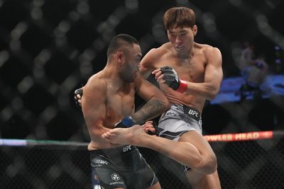Josh Culibao def. Seungwoo Choi at UFC 275: Best photos