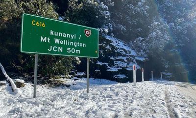 Hikers rescued with hypothermia in Tasmania as extreme cold front sweeps Australia’s east