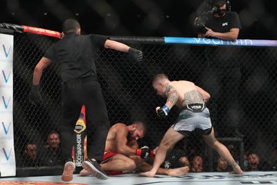 Jake Matthews def. Andre Fialho at UFC 275: Best photos