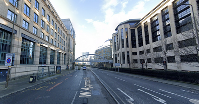 Major Edinburgh city centre road closed to traffic due to serious car accident