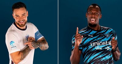 Soccer Aid confirmed line-ups as Liam Payne's England face Usain Bolt's World XI