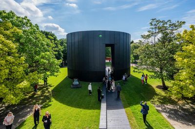 Theaster Gates’s Black Chapel Serpentine pavilion review – a welcoming labour of love