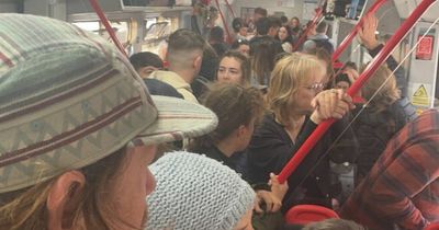 The 'disgraceful' scene on a train to Cardiff on the day Wales played Belgium - and it had only got as far as Bangor