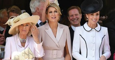 Camilla's casual reminder to Kate Middleton caught on video during royal event