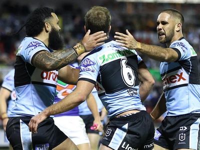 Sharks circle after Warriors squander lead