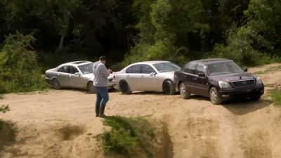 Watch Old Luxury Sedans Go Off-Road Because Why Not