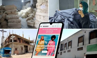 Pakistani garment workers left destitute and starving after Missguided collapse