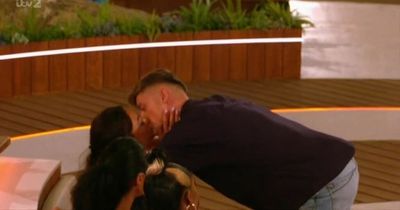 Love Island 'dark horse' Liam Llewellyn kisses all five women during dare before sudden exit