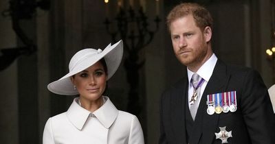 The Queen spent just 15 minutes with Harry and Meghan at the Jubilee celebrations