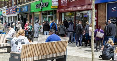 People queue for two hours at pawnbrokers to cash tax rebate cheque - despite £15 fee