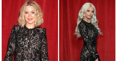 ITV Corrie's Sally Carman looks a world away from Abi Franklin in same outfit as EastEnders star at British Soap Awards