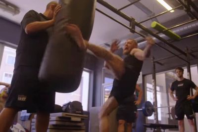 Conor McGregor throws hard kicks in recently shared video. Could UFC return be sooner than later?