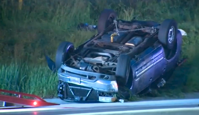 Seven children injured in rollover crash on interstate near Chicago