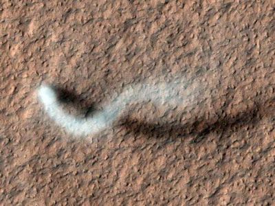 NASA rover discovers one of the "most active sources" of dust devils on Mars