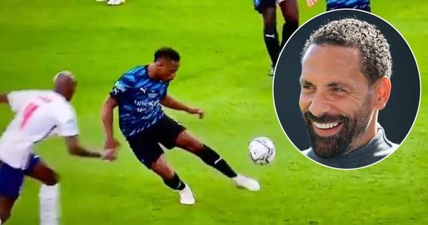 Rio Ferdinand brutally mocks Patrice Evra for Soccer Aid clanger against Mo Farah