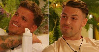 Love Island's Luca 'rattled' as he clashes with Andrew over Gemma's ex in beefy first look