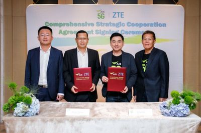 AIS pairs with ZTE on 5G, digital economy