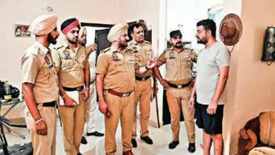 Mohali: Guns, illegal liquor found from Zirakpur housing society