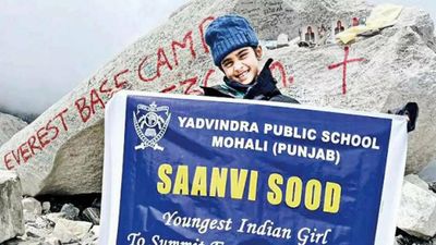 Seven-year-old girl scales Everest base camp