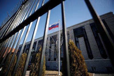 Canada decries official's visit to Russian embassy event