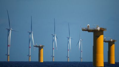 France produces offshore wind power for the first time