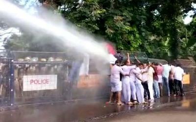 Gold smuggling case | Youth Congress protests against CM Pinarayi Vijayan in Kannur