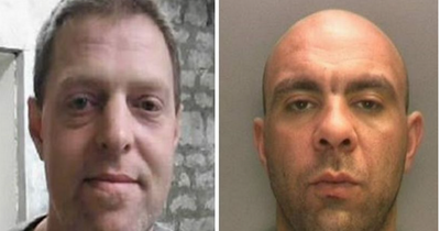 Two robbers on the run from Leyhill prison near Bristol