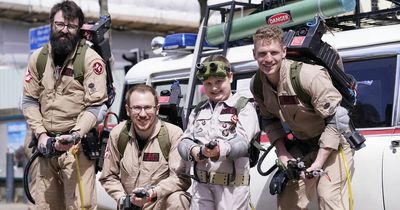 Ghostbusters mad George, 8, born with 'half a heart', has adorable adventure with ghost hunters in Leeds