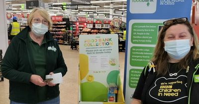 Generous Lanarkshire shoppers donate over 570 meals to help local food bank