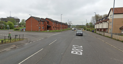 Forensics in Bishopbriggs as police lock down street after man's body found on footpath