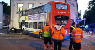 Mum 'traumatised' after toddler flung across bus as it smashed into side of gym