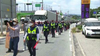 South Korea's export, manufacturing hit as truckers' strike enters seventh day