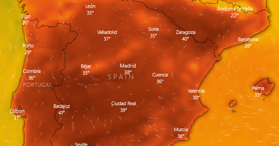 Spain heatwave weather warning for Irish tourists as 40C temperatures forecast